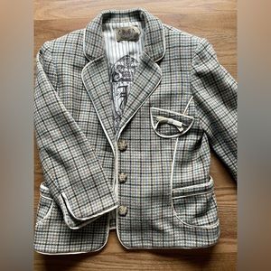 Juicy Couture Houndstooth Blazer. Size medium. Gently loved.
